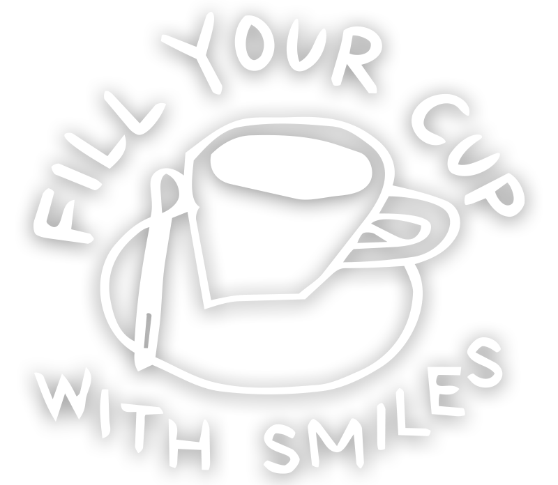 Fill Your Cup With Smiles - Edit Lanidor Mulher Outono/Inverno’26