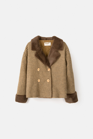 Reformation templeton coat online