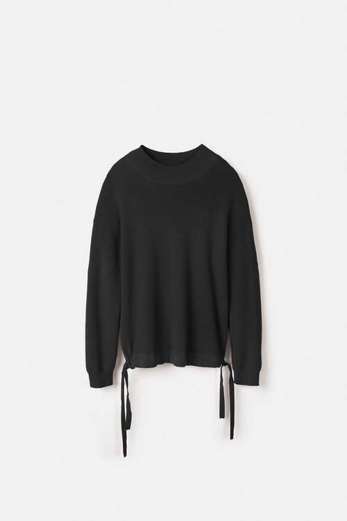 Tie knot sweater new arrivals