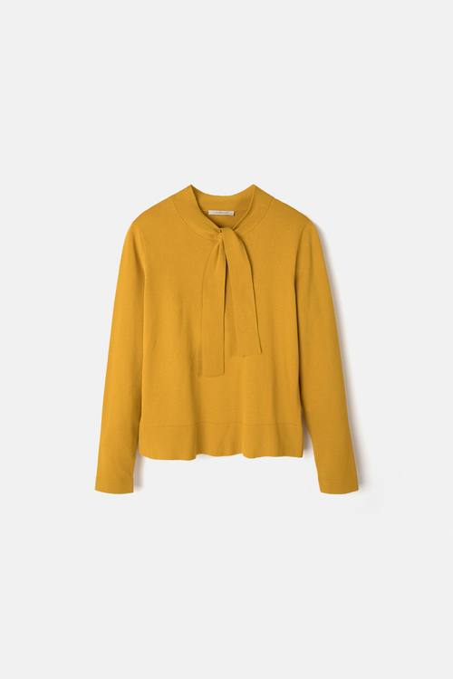 Tie knot sweater clearance