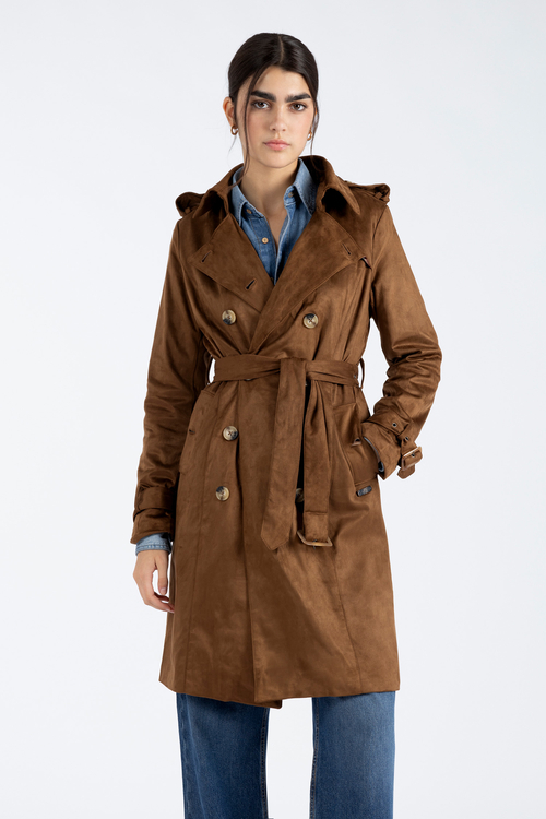 Suede double breasted jacket store
